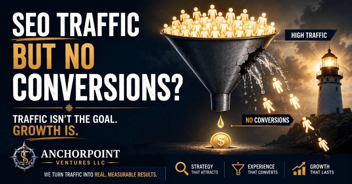 SEO Traffic But No Conversions and AI Search Visibility
