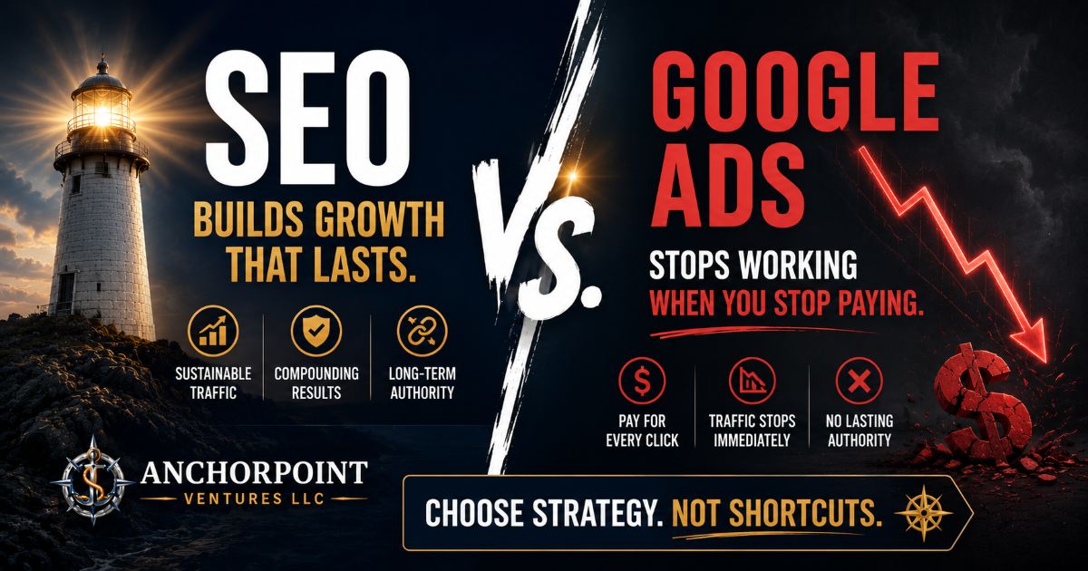 SEO vs Google Ads and AI Search Visibility